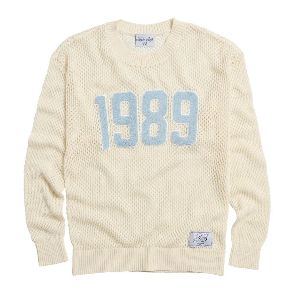 Taylor Swift 1989 (TAYLOR’S VERSION) OPEN KNIT SWEATER NWOT